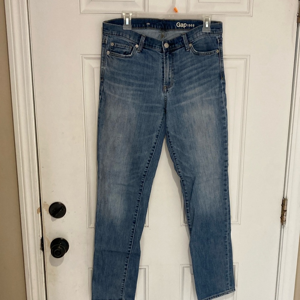 Women gap, 1969, jeans 29 regular denim straight leg